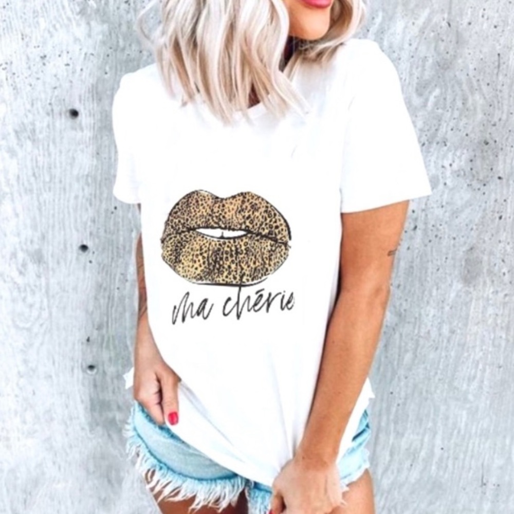 Graphic Leopard Tee
